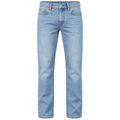 Premium Straight Fit Denim Jeans – Light Blue Wash | Jhonny Foursclose
